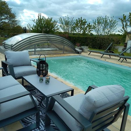Maison/Villa Avec Piscine Privee Gite Brain D'Eau La Chapelle-de-Brain 外观 照片